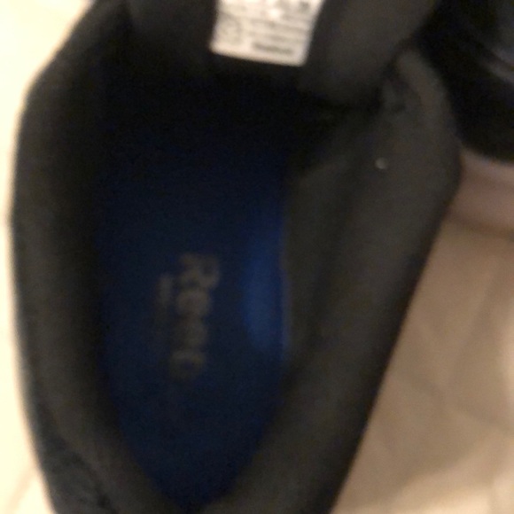 Reebok sneakers woman’s 8.5 black silver white - Picture 6 of 6